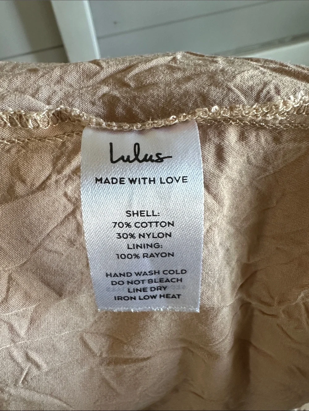 Lulu’s White Lace Slip Dress with Handkerchief Hem